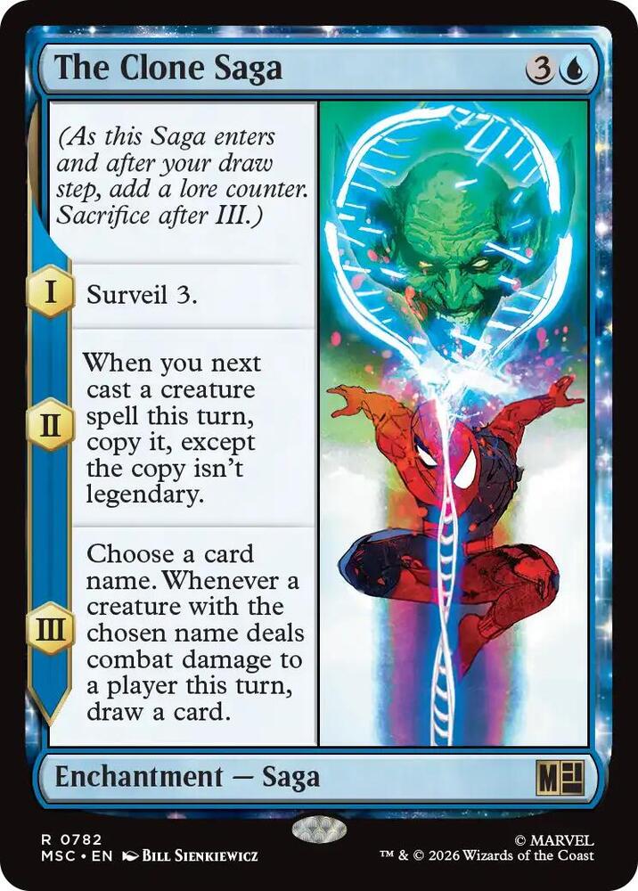 The Clone Saga 782 card