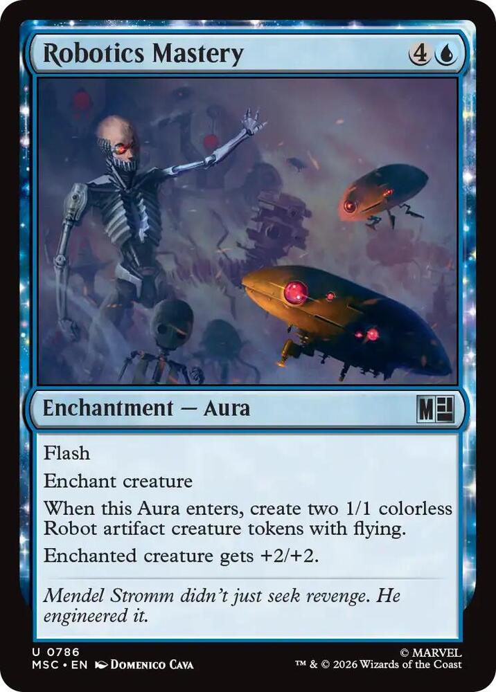 Robotics Mastery 786 card