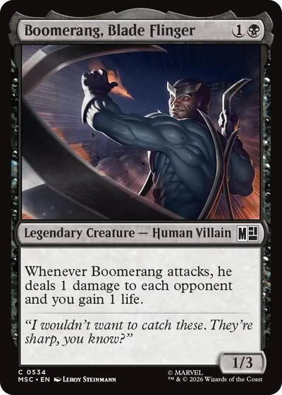 Boomerang Blade Flinger