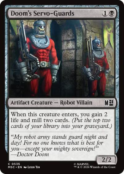 Dooms Servo Guards