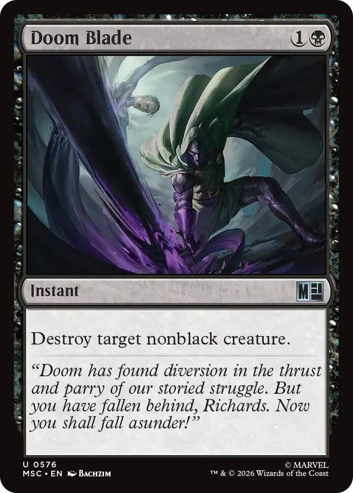 Doom Blade 576 card