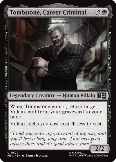 Tombstone Career Criminal 0577
