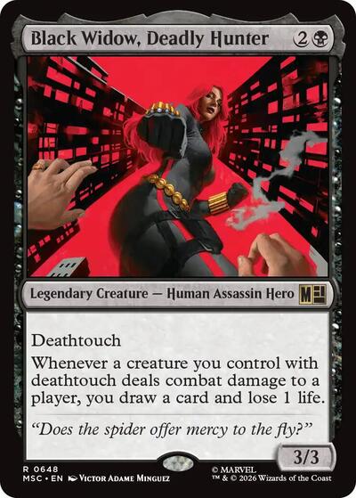 Black Widow Deadly Hunter