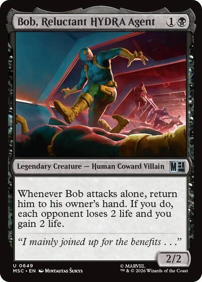 Bob Reluctant HYDRA Agent