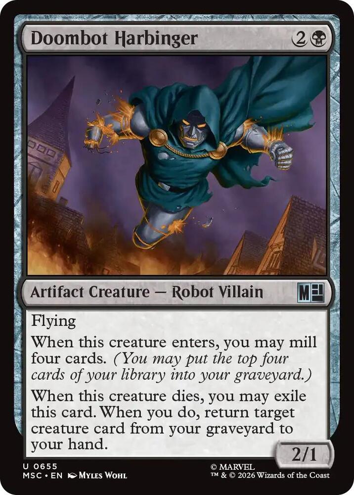Doombot Harbinger 655 card