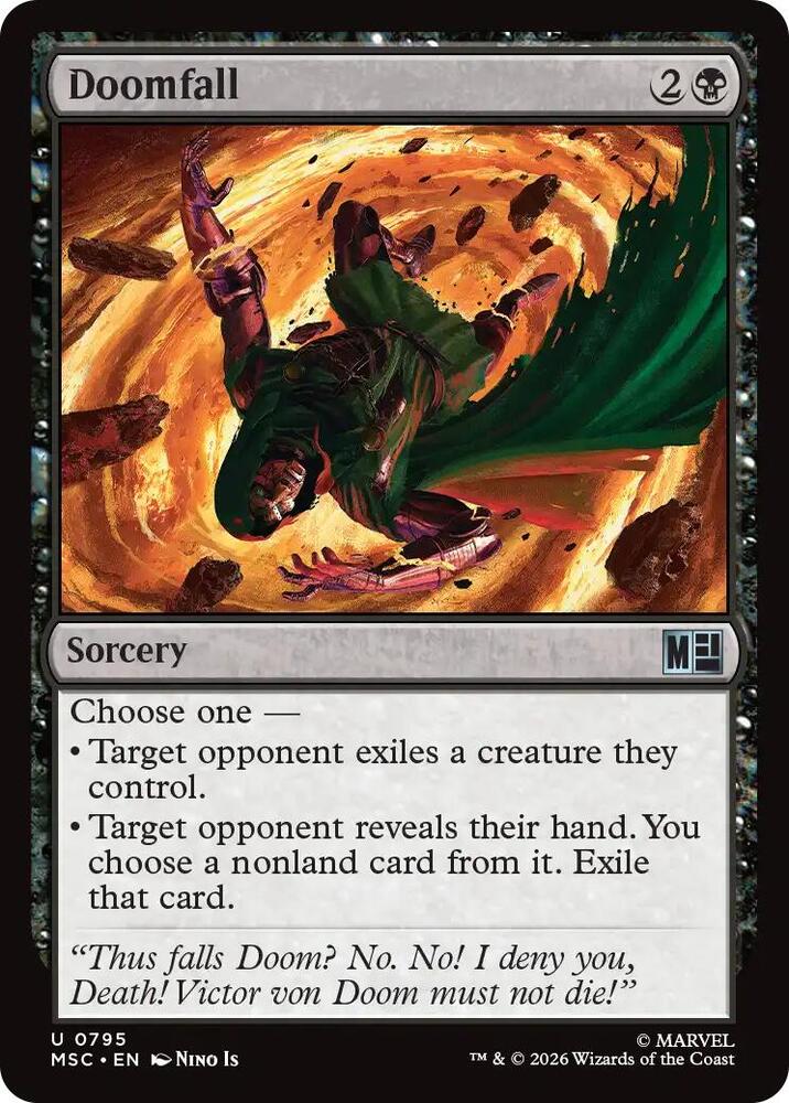 Doomfall 795 card