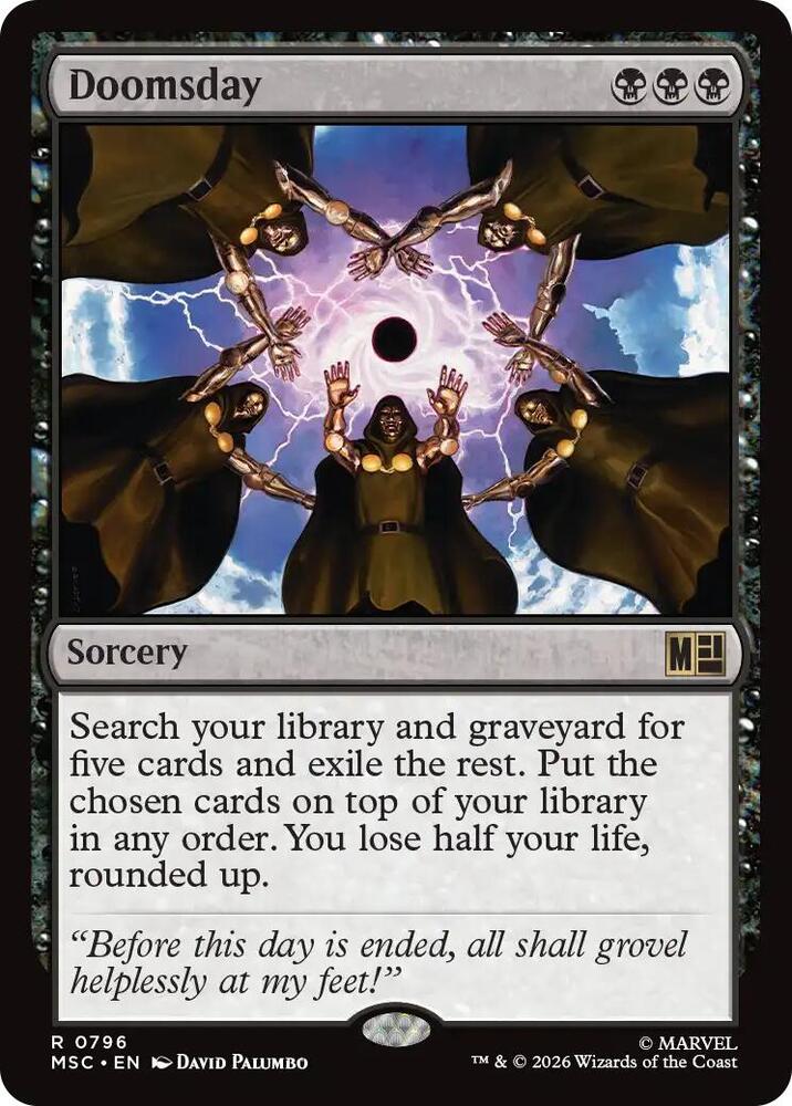 Doomsday 796 card