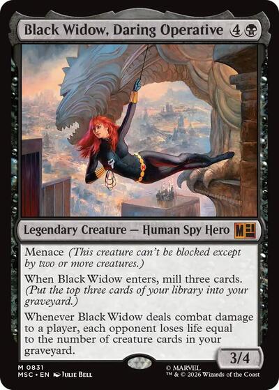 Black Widow Daring Operative