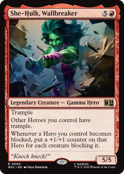She Hulk Wallbreaker