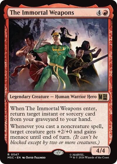 The Immortal Weapons