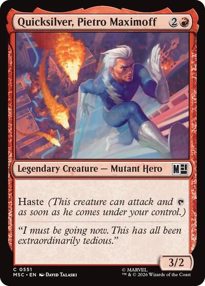 Quicksilver Pietro Maximoff 0551