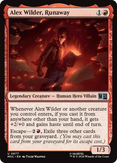 Alex Wilder Runaway