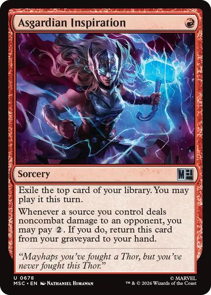 Asgardian Inspiration - Commander: Marvel Super Heroes - magic