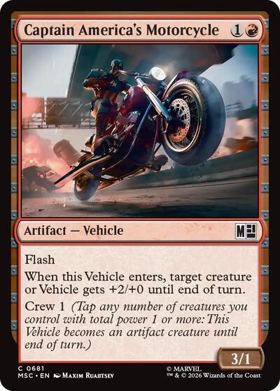 Captain Americas Motorcycle