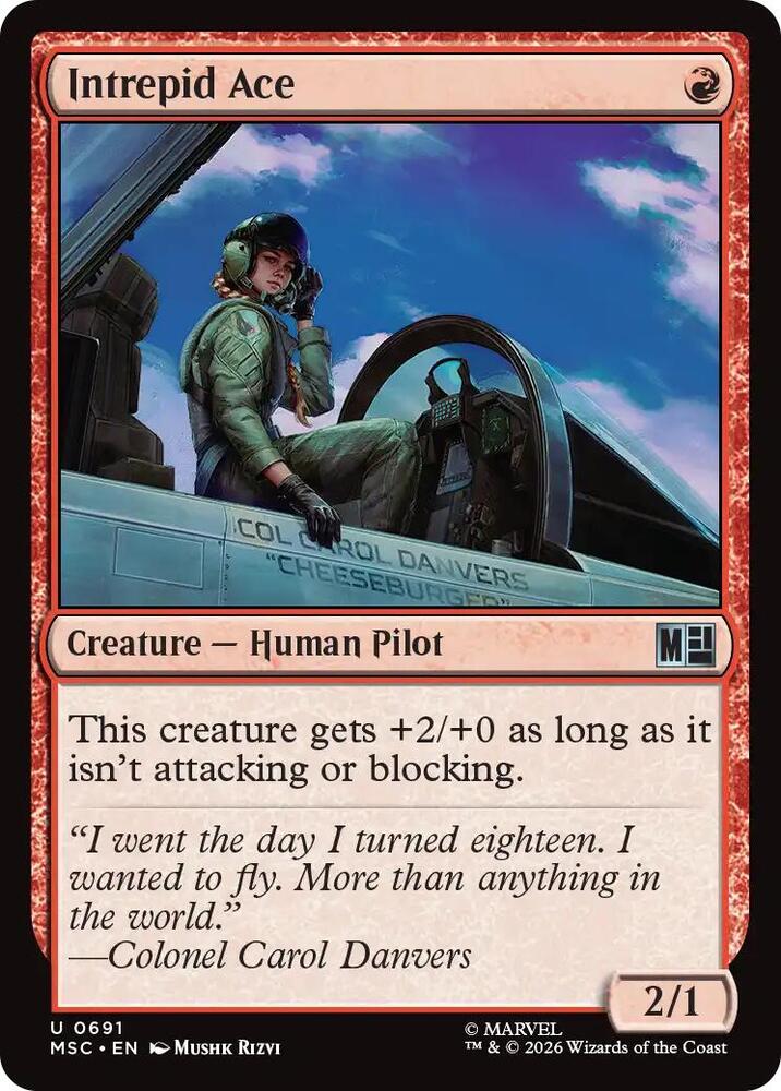 iPC ダヴィンチ・カート2 Intrepid Ace - Commander: Marvel Super Heroes - Magic: The