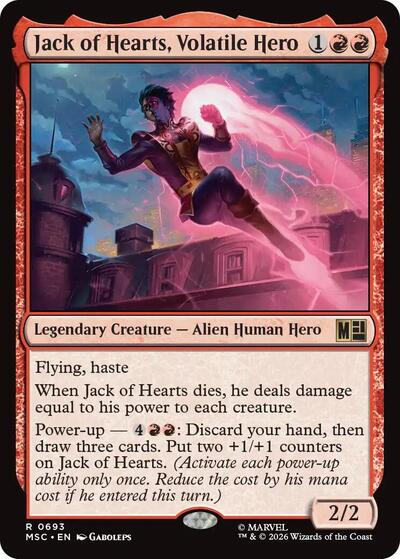Jack of Hearts Volatile Hero