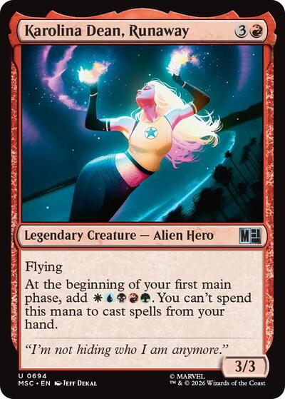 Karolina Dean Runaway