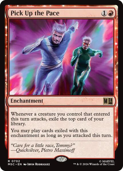Pick Up the Pace - Commander: Marvel Super Heroes - magic