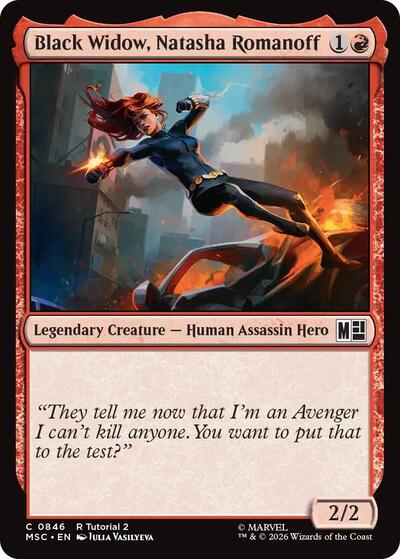 Black Widow Natasha Romanoff 0846