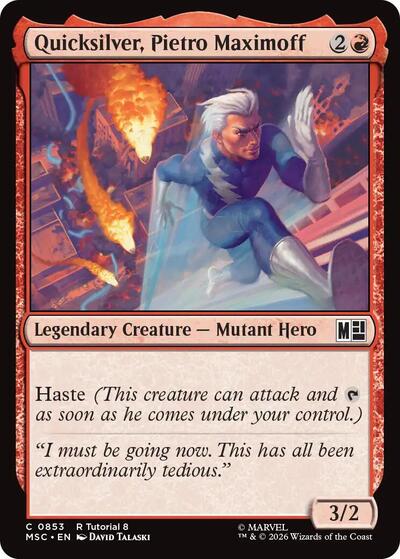 Quicksilver Pietro Maximoff 0853