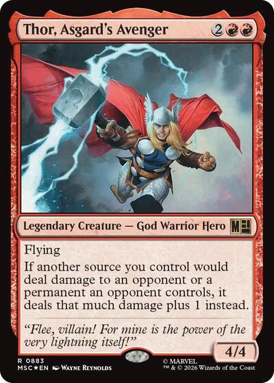 Thor Asgards Avenger Surge Foil