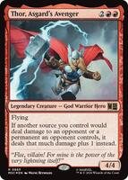 Thor, Asgard's Avenger (Surge Foil) - Commander: Marvel Super