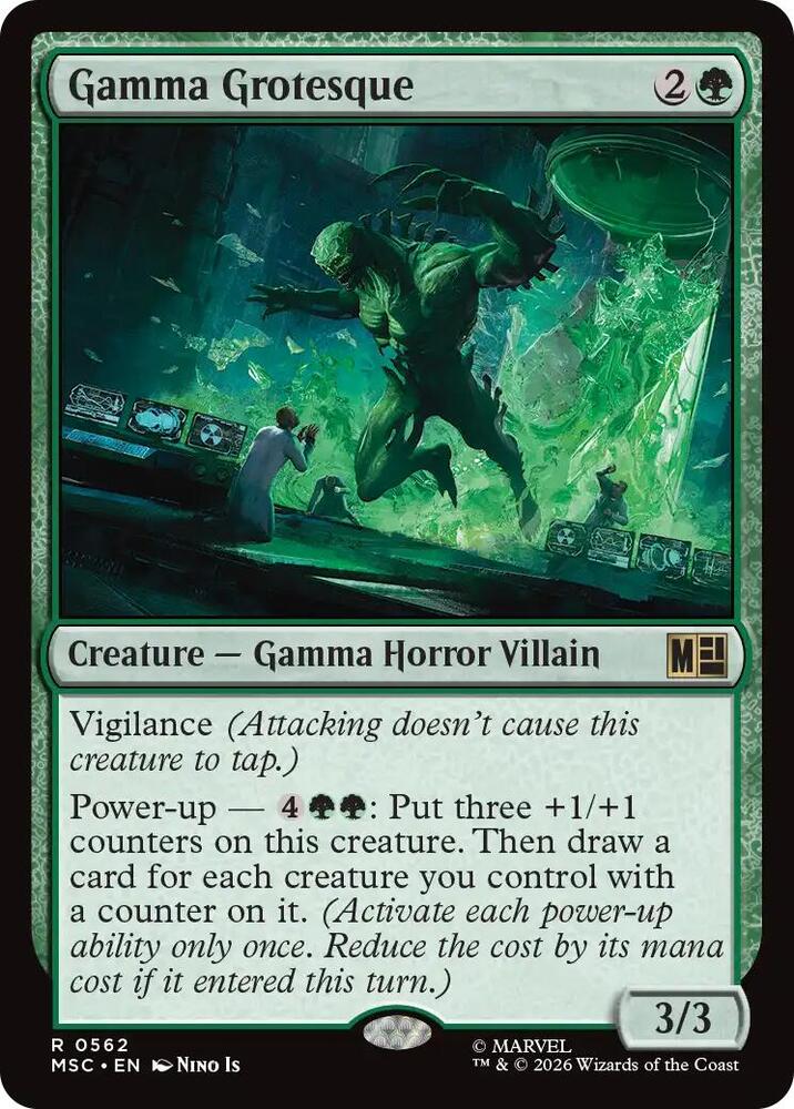 Gamma Grotesque 562 card