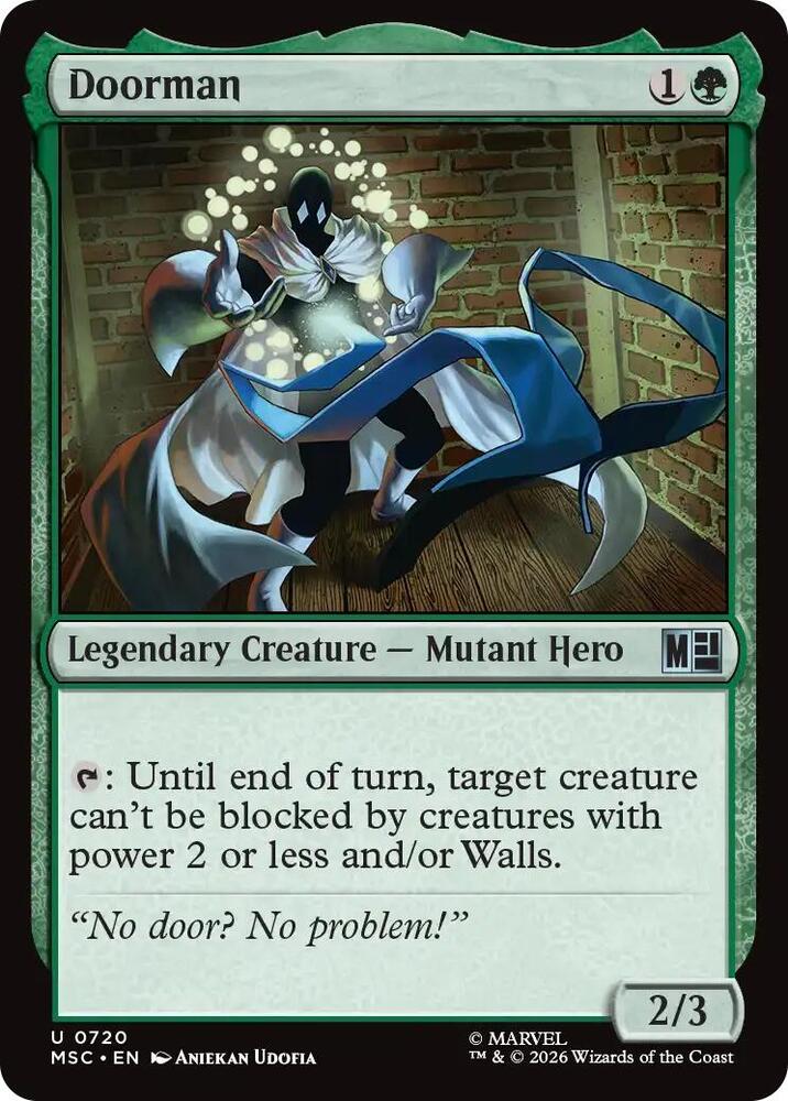 Doorman 720 card