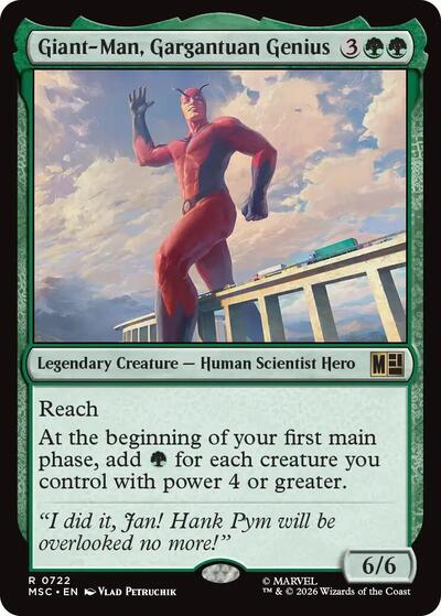 Giant Man Gargantuan Genius
