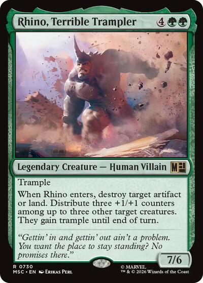 Rhino Terrible Trampler