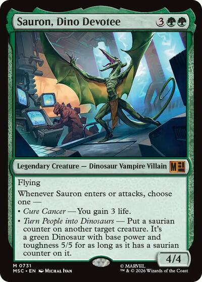 Sauron Dino Devotee