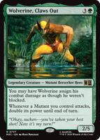 wolverine the best there is mtg similar cards Custom Proxy Wolverine, Best There Is (Rainbow
