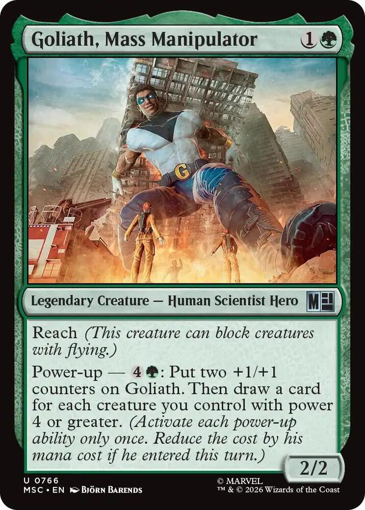 Goliath, Mass Manipulator 766 card