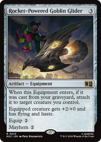 Rocket Powered Goblin Glider