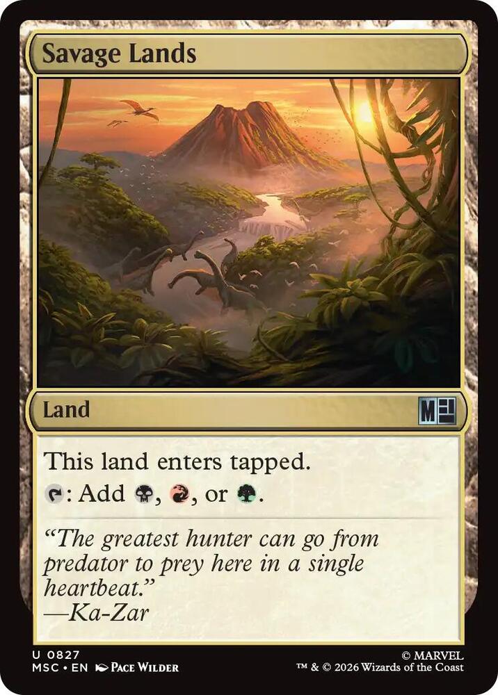 Savage Lands 827 card