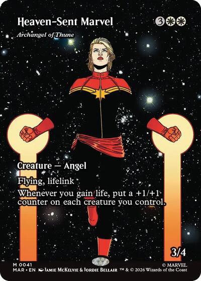 Heaven Sent Marvel Archangel of Thune Borderless