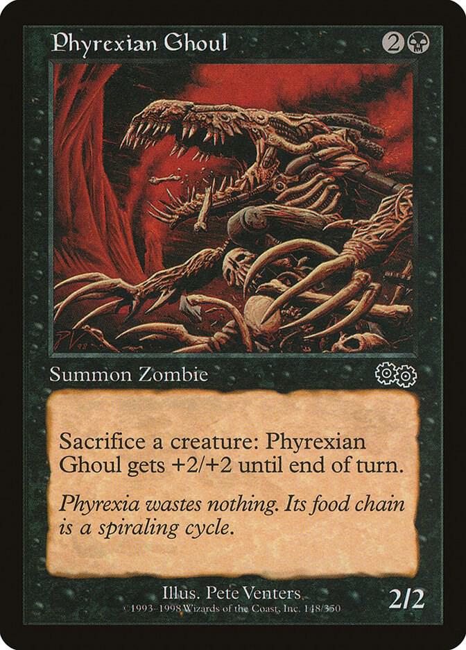 Phyrexian Ghoul - Urza's Saga - Magic: The Gathering