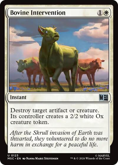 Bovine Intervention Surge Foil