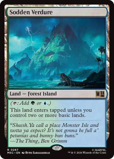 Sodden Verdure Surge Foil