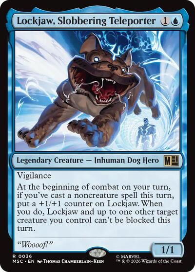 Lockjaw Slobbering Teleporter Surge Foil