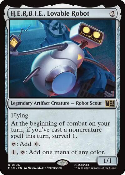 HERBIE Lovable Robot