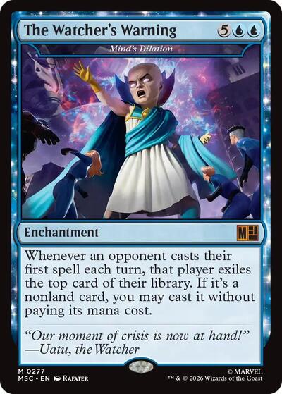 The Watchers Warning Minds Dilation Surge Foil