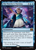 The Watcher's Warning - Mind's Dilation (Surge Foil) - Commander