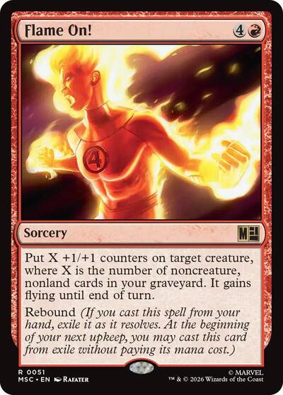 Flame On Surge Foil