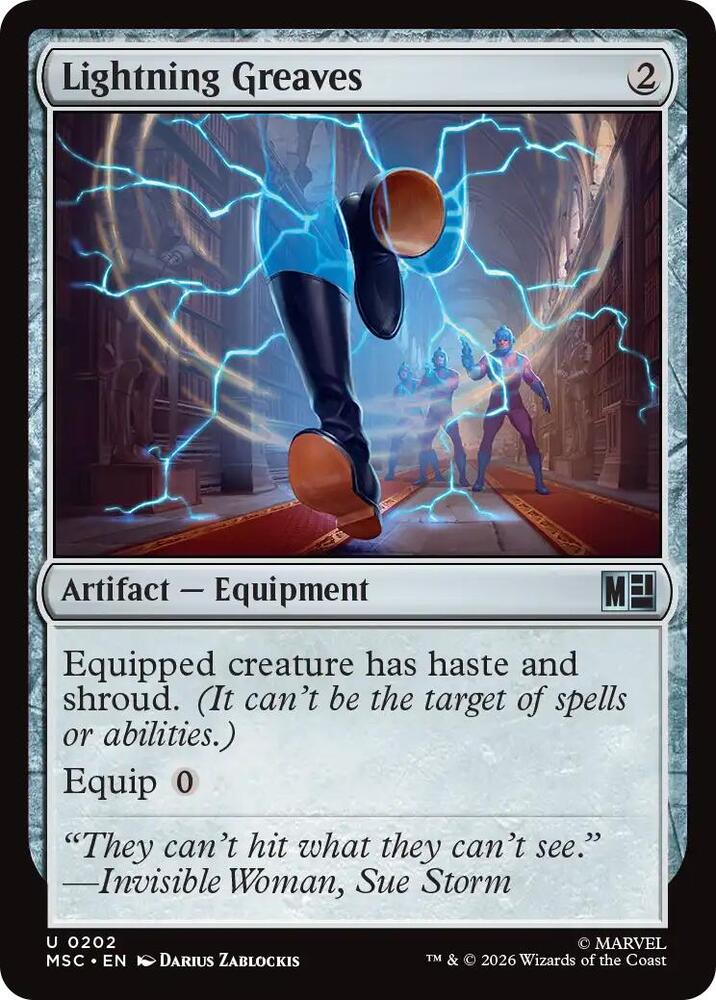 Lightning Greaves 202 card