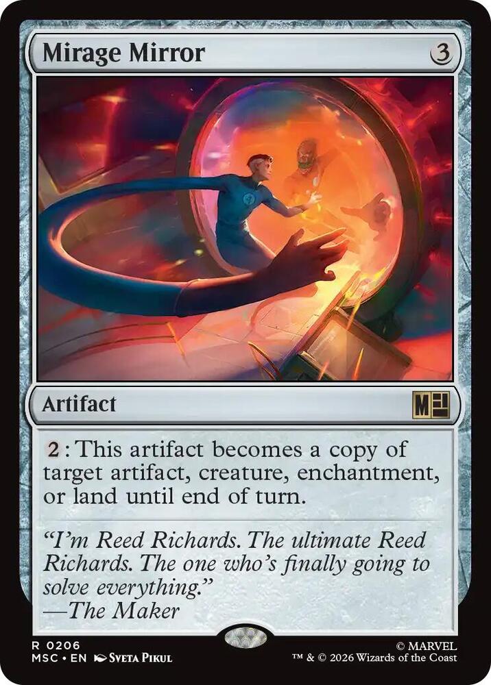 Mirage Mirror (Surge Foil) - Commander: Marvel Super Heroes