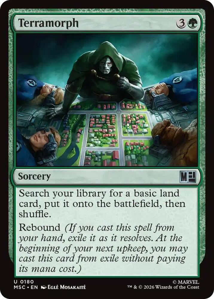 Terramorph 180 card