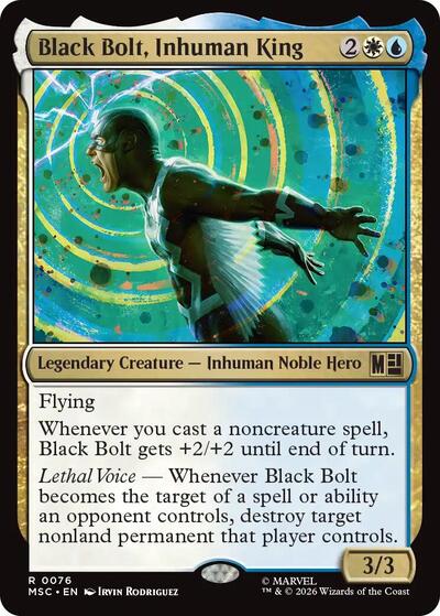 Black Bolt Inhuman King