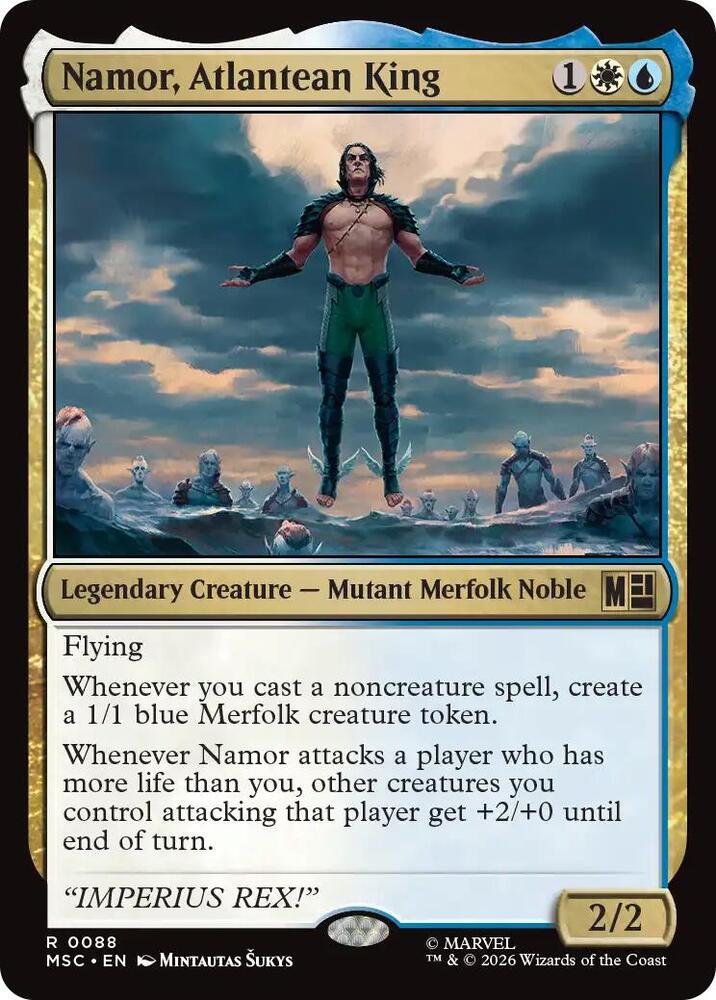 Namor, Atlantean King 88 card