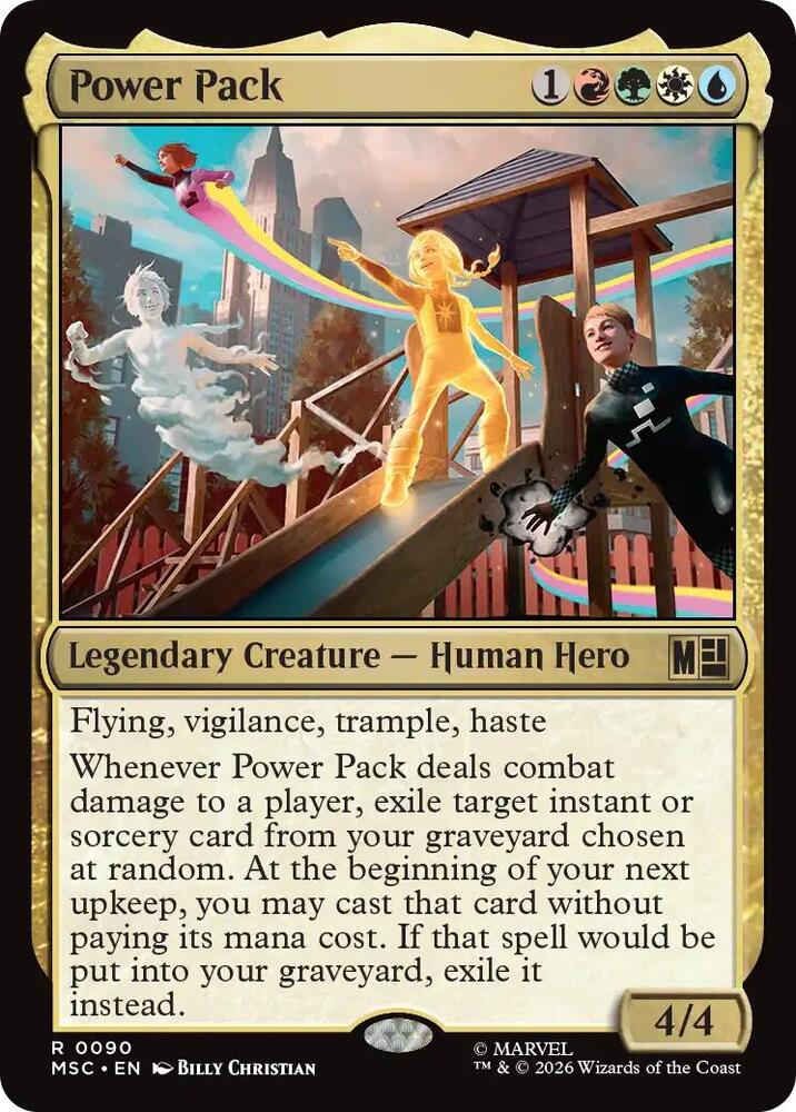 Power Pack (Surge Foil) - Commander: Marvel Super Heroes - Magic